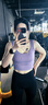 蕉内【赵露思同款】凉皮306Cool女士凉感瑜伽裤显瘦显高喇叭裤运动裤 【赵露思同款】黑色 M 实拍图