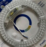 欧普照明（OPPLE）LED吸顶灯灯芯24w 白光5700k 圆形 磁吸改造替换光源灯板模组 1个装/ 实拍图