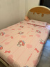 水星儿童A类三件套纯棉被套床笠枕套单人学生宿舍抗菌套件1.2米床150*210cm 实拍图