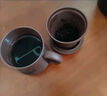 金镶玉 茶杯 办公杯宜兴紫砂原矿办公杯茶水分离内胆礼盒 荷塘月色350ml 实拍图