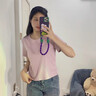 班尼路（Baleno）100%纯棉短袖T恤女2025年夏季宽松短款小个子宽松百搭秋冬打底衫 实拍图