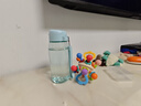 特百惠（Tupperware）乐趣550ML塑料杯夏季男女学生便携运动水杯子大容量双饮口 活力粉 实拍图