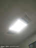 SHLQLED浴霸LED灯板风暖面板灯 中间照明光源替换配件平板灯 通用 275*275mm16w  白光 实拍图