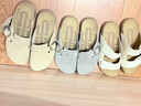百丽（Belle）【张凌赫同款】半岛吐司2代勃肯鞋女商场2025包头拖D5W1DBH5预售 灰色 （1代升级款） 36 实拍图