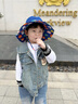 kocotreekk树儿童防晒帽遮阳渔夫帽宝宝帽子夏季薄款男童女童盆帽 实拍图