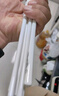 京东京造 筷子 陶瓷家用高级景德镇食品级抗菌防霉 祥云 6双装 实拍图