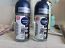 妮维雅（NIVEA）抑汗香体止汗露腋下干爽滚珠男士黑白出众爽身走珠液50ml*2 实拍图