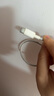 华为原装6A数据线 USB Type-A转USB Type-C/1m线长/支持66W（11V6A）充电 白色CC790 实拍图