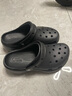 卡骆驰（crocs）经典云朵Clog女沙滩洞洞鞋凉拖鞋206750 206750-001  37  实拍图