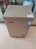 志高（CHIGO）小冰柜家用冷冻小型一级节能省电迷你卧式冷藏保鲜储母乳冷柜 【一级能效 全国联保】 138L 金微霜款 实拍图