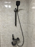映生活 枪灰色钢琴按键淋浴花洒套装家用卫浴全铜简易分体式卫生间浴室 特价三档枪灰色升降款 实拍图