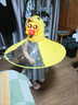 儿童雨衣宝宝飞碟雨衣小鸭子1-3岁幼儿园男女斗篷雨披孩儿童雨靴 【小黄鸭S码】身高50-100cm 实拍图