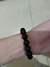 石玥珠宝精品14mm天然黑曜石手串本命年转运珠佛珠水晶手链男女士款礼物 实拍图