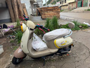 飞野2025新款小龟王电动车72V60V男女电瓶车踏板车复古电动摩托车 米黄色-旗舰版-顶配 60V20.3Ah五块大电池-到手可骑 实拍图