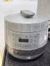 美的（Midea）【国家补贴】0涂层精钢厚釜电压力锅5L双胆全自动智能预约家用煲汤煮饭电饭煲C5856G高压锅4-6人 实拍图