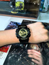 卡西欧（CASIO） G-SHOCK 卡西欧黑金运动男表石英手表电子表送男友礼物礼物 GA-110GB-1APR-200米防水 实拍图