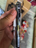 斑马牌（ZEBRA）小楷 学生毛笔练字笔 书法笔请柬笔 WF1-S（雅）黑色笔杆 实拍图