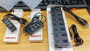 纽曼 usb分线器2.0高速4口HUB集线器 笔记本台式电脑一拖四usb扩展坞延长线转换器约1米黑色 实拍图