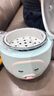 美的（Midea）迷你电饭煲微压 小型家用电饭煲1-2人电饭锅家用1-2-3个人用宿舍萌趣多功能煲汤煮饭煮粥不粘内胆 【一键煮饭】防粘内胆 1.6L 老人/小孩都会用 实拍图