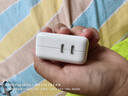 Apple/苹果 35W双USB-C接口充电器-竖向苹果充电头双口充电器原装充电器快充头适用iPhone/iPad/AirPods 实拍图