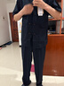 宝财羊中老年唐装男套装爸爸装夏季中国风汉服爷爷中山装老人衣服居士服 实拍图