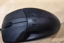 双飞燕（A4TECH）OP-520SU 轻音有线鼠标 笔记本台式电脑办公家用便携鼠标 USB接口 黑色 实拍图