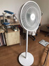 美的（Midea）【品质推荐】七叶轻音柔风电风扇/家用省电落地扇/台式电扇/广角摇头节能宿舍小型风扇 SAE35CA 实拍图