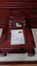 木中央 红木家具 印尼黑酸枝 学名:阔叶黄檀 沙发组合 客厅实木沙发新中式 国色 三人位沙发（带炕几） 实拍图