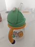babycare小企鹅学饮杯 儿童吸管式水杯 儿童防漏防摔带手柄喝奶瓶含重力球 240ml绿色-吸管 tritan（12月+） 实拍图