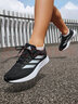 adidas DURAMO RC训练备赛轻盈体测跑鞋男女阿迪达斯官方 黑色/白色   46 实拍图