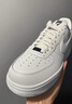 耐克（NIKE）空军一号男鞋 低帮纯白AF1空军一号AIR FORCE1 经典运动休闲鞋 CW2288-111 40.5 实拍图
