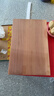 双枪乌檀木擀面板切菜板实木家用面板揉面和面板案板大号70*45*2cm   实拍图
