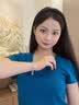 GUSKI珠宝品牌蓝宝石手链女海洋之心水晶高级新款纪念日生日礼物送女友 海洋之心蓝水晶手链【品牌礼盒】 实拍图