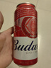 百威啤酒TOP淡色拉格450ml*18听整箱装新老包装交替发货  实拍图