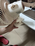 骆驼电风扇家用桌面小风扇台式电扇循环扇制冷卧室学生宿舍办公室床头大风力摇头扇 夹扇-咖啡色-三档风/可摇头 单机+3米定时线 实拍图