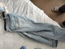 Levi's李维斯冰酷系列男士502锥形美式复古简约浅色休闲牛仔裤 浅蓝色1172 32 (32) 实拍图