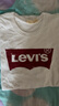 Levi's李维斯情侣美式宽松印花时尚简约舒适潮流纯棉圆领短袖T恤 白色 002A0-0000 XL 实拍图