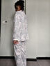 婧麒（JOYNCLEON）月子服春夏纯棉孕妇可哺乳睡衣产前产后透气舒适蓝 M Jyz154235 实拍图