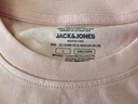 杰克·琼斯（JACK&JONES）26年男装四季打底T恤男士凉感透气多色情侣款短袖t恤水洗不易走形 粉色C15 M 175 实拍图