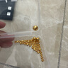 纵横金业足金999   黄金转运珠 金珠子  1克 单颗 顶珠 散珠 手串diy 1克  转运珠 实拍图