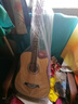 维卡斯（WEIKASI）民谣吉他初学者木吉他单板新手入门练习琴guitar吉它学生男女乐器 38英寸原木色+礼包【初学推荐】 实拍图