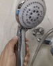 九牧（JOMOO）花洒喷头空气能淋浴五功能手持花洒S02015-2C11-2 实拍图