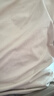 H&M男装女装T恤春季重磅柔软舒适美式潮流情侣装短袖上衣0608945 浅米色111 XL 180/116（建议尺码拍小一码） 实拍图