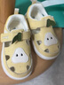 牧童儿童凉鞋宝宝学步鞋女夏镂空透气机能鞋婴儿防撞鞋子男 梨花黄24 实拍图