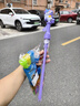 索迪六一儿童节生日礼物玩具大号泡泡棒西洋剑吹泡泡机男女孩泡泡水枪 实拍图