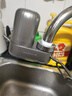 小质水龙头过滤器净水器家用自来水滤水器前置过滤器厨房卫生间通用软水机除菌除水垢除余氯 可手洗滤芯LJ012一机3芯 除菌除氯款 实拍图