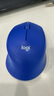罗技（Logitech）M330 静音鼠标 无线鼠标 办公鼠标 右手鼠标 蓝色 带无线2.4G接收器 实拍图