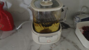 九阳（Joyoung）净萃养生壶迷你家用全玻璃煮茶器 316L茶篮 1L办公室0金属0胶水恒温烧水壶 K10D-WY103（茶） 实拍图