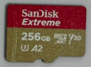 闪迪（SanDisk）256GB TF(MicroSD)内存卡 4K极速金卡A2 V30 U3行车记录仪 运动相机无人机 监控存储卡 读190MB/s 实拍图