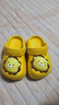 牧童童鞋宝宝凉拖鞋夏季婴儿洞洞鞋男童沙滩鞋女童卡通花园鞋 奶狮黄 18 底标140/鞋内长13.5cm 实拍图